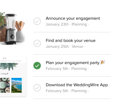important wedding checklist items
